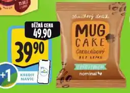 Albert Nominal Mug Cake s proteinem nabídka