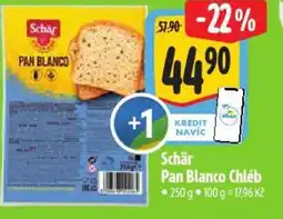 Albert Schär Pan Blanco Chléb nabídka