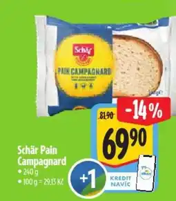 Albert Schär Pain Campagnard nabídka