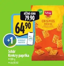 Albert Schär Krekry paprika nabídka