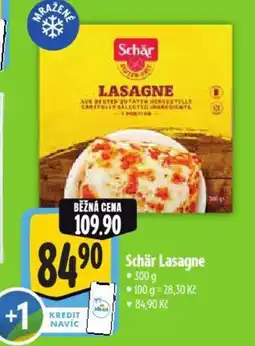Albert Schär Lasagne nabídka