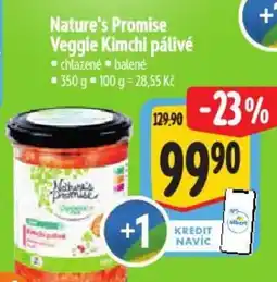Albert Nature's Promise Veggie Kimchi pálivé nabídka