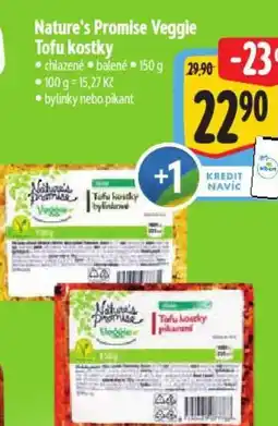 Albert Nature's Promise Veggie Tofu kostky nabídka