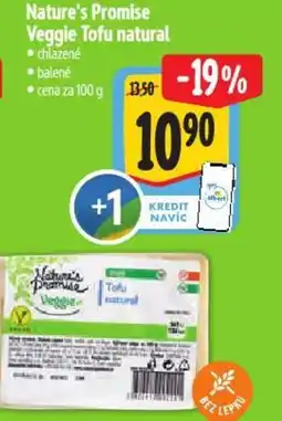 Albert Nature's Promise Veggie Tofu natural nabídka