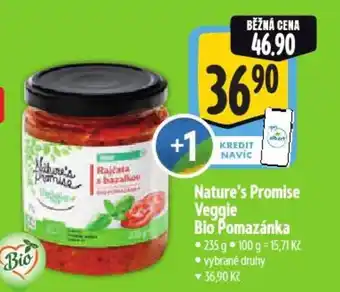 Albert Nature's Promise Veggie Bio Pomazánka nabídka