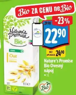 Albert Nature's Promise Bio Ovesný napoj nabídka