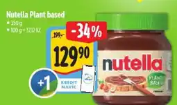 Albert Nutella Plant based nabídka