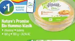 Albert Nature's Promise Bio Hummus klasik nabídka
