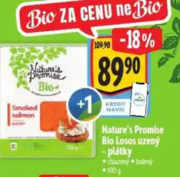 Albert Nature's Promise Bio Losos uzený -plátky nabídka