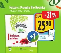 Albert Nature's Promise Bio Rozinky nabídka