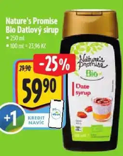 Albert Nature's Promise Bio Datlový sirup nabídka