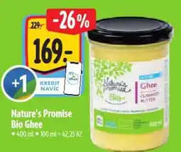 Albert Nature's Promise Bio Ghee nabídka