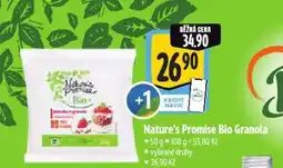 Albert Nature's Promise Bio Granola nabídka