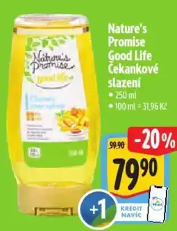 Albert Nature's Promise Good Life Čekankové slazení nabídka