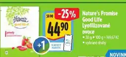 Albert Nature's Promise Good Life Lyofilizované ovoce nabídka