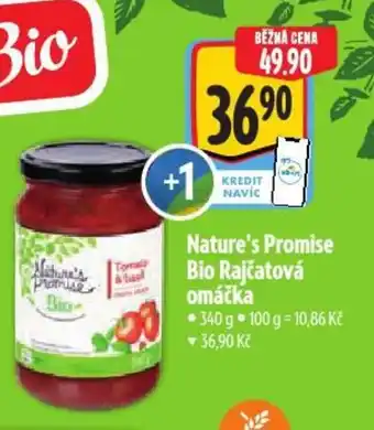 Albert Nature's Promise Bio Rajčatová omáčka nabídka