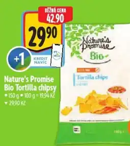 Albert Nature's Promise Bio Tortilla chipsy nabídka