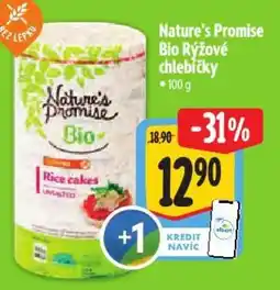 Albert Nature's Promise Bio Rýžové chlebíčky nabídka