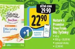 Albert Nature's Promise Free From Bio Tyčinky nabídka