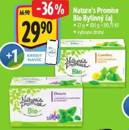 Albert Nature's Promise Bio Bylinný čaj nabídka