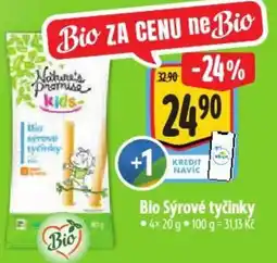 Albert Bio Sýrové tyčinky nabídka