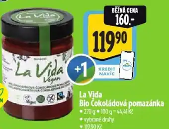 Albert La Vida Bio Čokoládová pomazánka nabídka