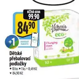 Albert Dětské přebalovací podložky nabídka