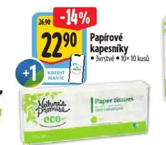 Albert Papírové kapesníky nabídka