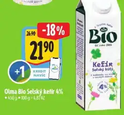 Albert Olma Bio Selský kefír 4% nabídka