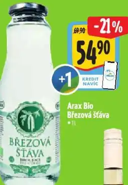 Albert Arax Bio Březová šťáva nabídka