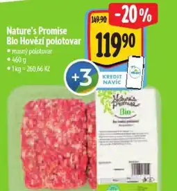 Albert Nature's Promise Bio Hovězí polotovar nabídka