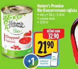 Albert Nature's Promise Bio Konzervovaná rajčata nabídka