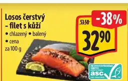 Albert Losos čerstvý - filet s kůží nabídka