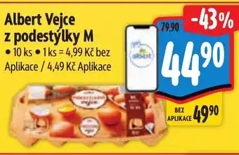 Albert Vejce z podestýlky M