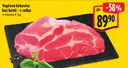 Albert Vepřová krkovice bez kosti - v celku nabídka