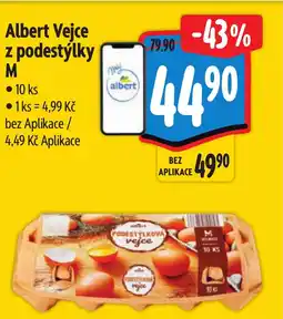 Albert Albert Vejce z podestýlky M nabídka