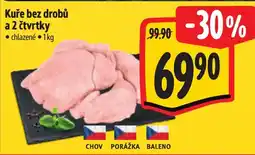 Albert Kuře bez drobů a 2 čtvrtky nabídka