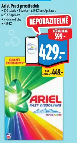 Albert Ariel Prací prostředek nabídka