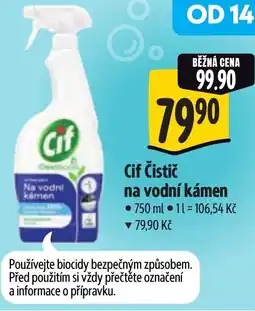 Albert Cif Čistič na vodní kámen nabídka