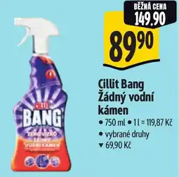 Albert Cillit Bang Žádný vodní kámen nabídka