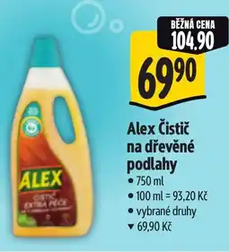 Albert Alex Čistič na dřevěné podlahy nabídka