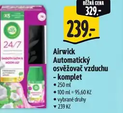 Albert Airwick Automatický osvěžovač vzduchu - komplet nabídka