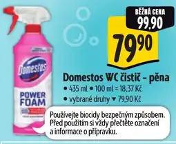 Albert Domestos WC čistič – pěna nabídka