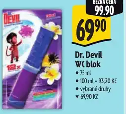 Albert Dr. Devil WC blok nabídka