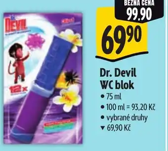 Albert Dr. Devil WC blok nabídka