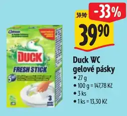 Albert Duck WC gelové pásky nabídka