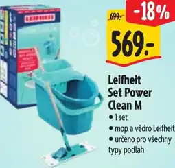 Albert Leifheit Set Power Clean M nabídka