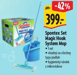 Albert Spontex Set Magic Hook System Mop nabídka