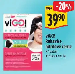 Albert VIGO! Rukavice nitrilové černé nabídka