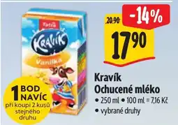 Albert Kravík Ochucené mléko nabídka
